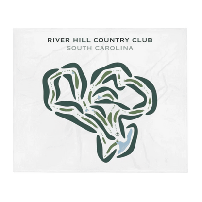 River Hills Country Club, South Carolina - Printed Golf Courses