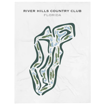 River Hills Country Club, Florida - Printed Golf Courses