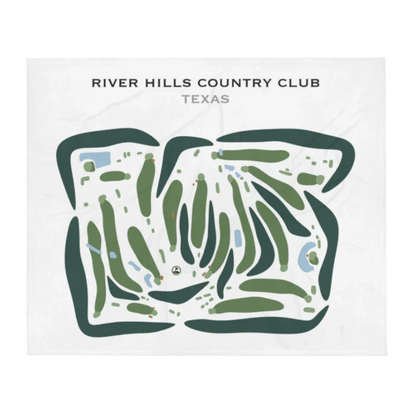 River Hills Country Club, Texas - Printed Golf Courses