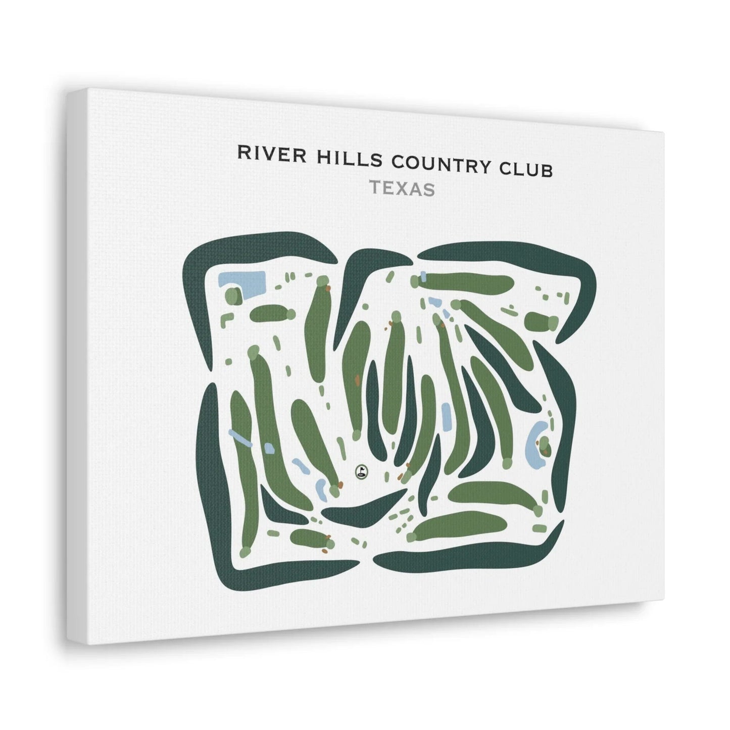River Hills Country Club, Texas - Printed Golf Courses