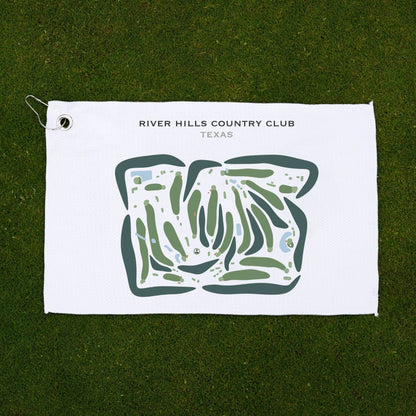 River Hills Country Club, Texas - Printed Golf Courses