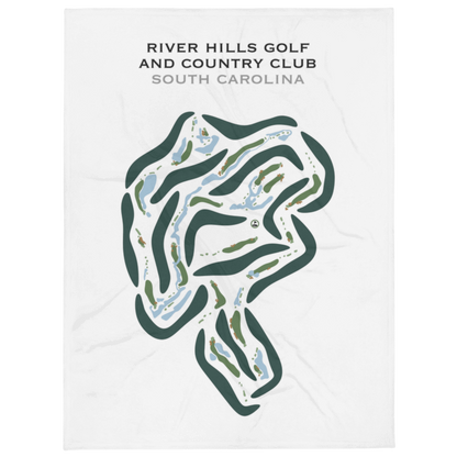 River Hills Golf & Country Club, South Carolina - Printed Golf Courses