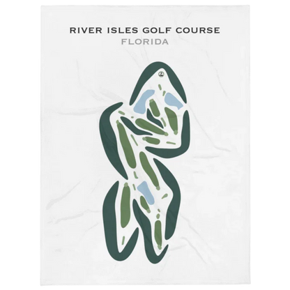 River Isles Golf Course, Florida - Printed Golf Courses
