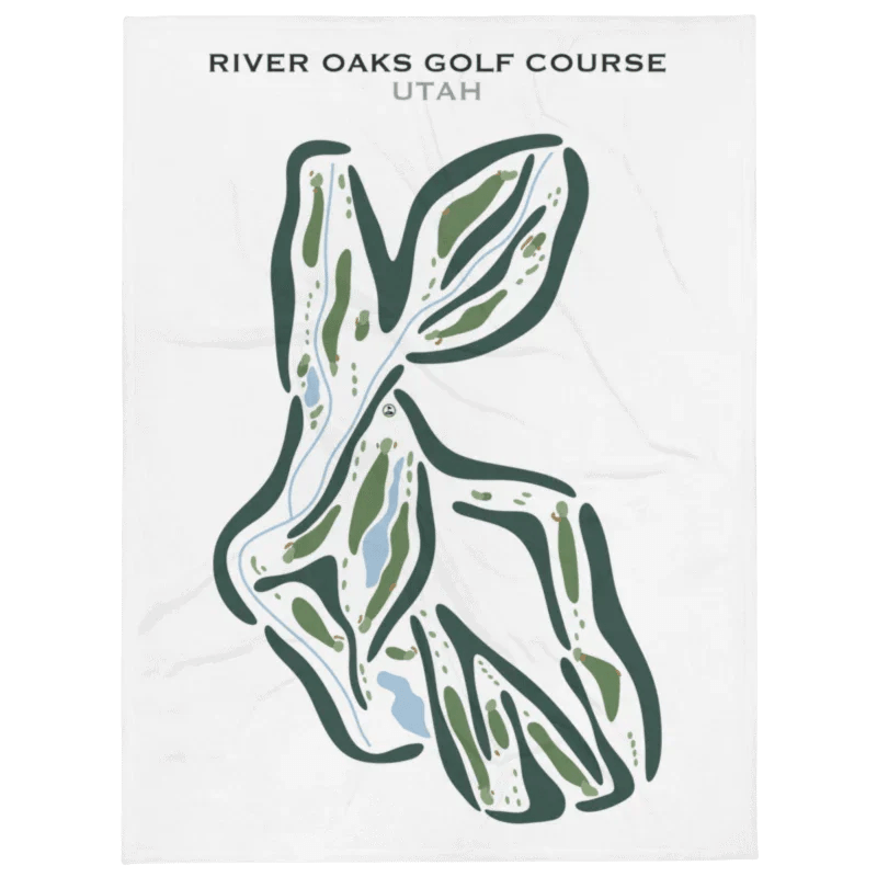 River Oaks, Sandy Utah - Printed Golf Courses