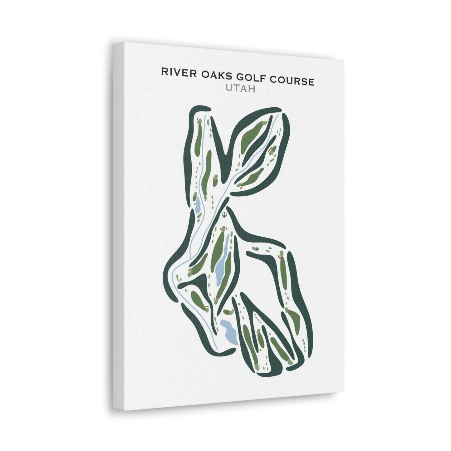 River Oaks, Sandy Utah - Printed Golf Courses
