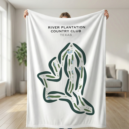 River Plantation Country Club, Texas - Printed Golf Courses