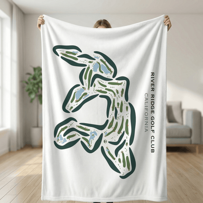 River Ridge Golf Club, California - Printed Golf Courses