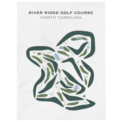 River Ridge Golf Course, North Carolina - Printed Golf Courses