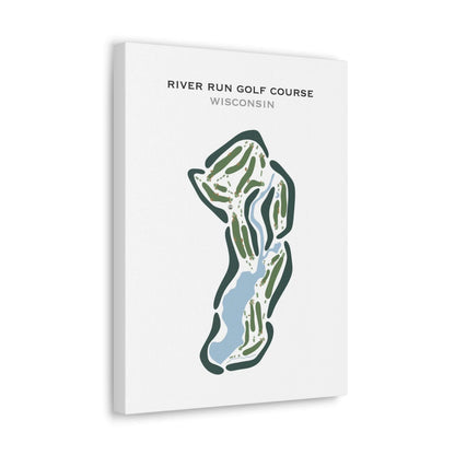 River Run Golf Course, Wisconsin - Printed Golf Courses