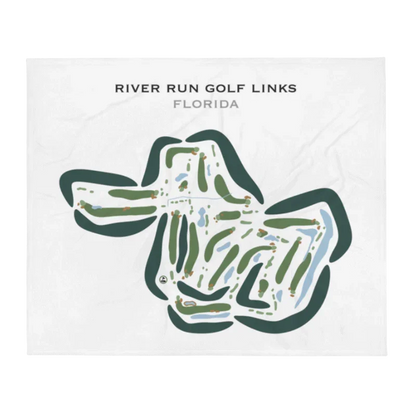 River Run Golf Links, Florida - Printed Golf Courses