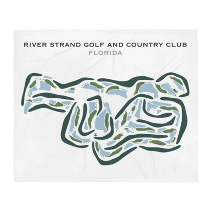 River Strand Golf and Country Club, Florida - Printed Golf Courses