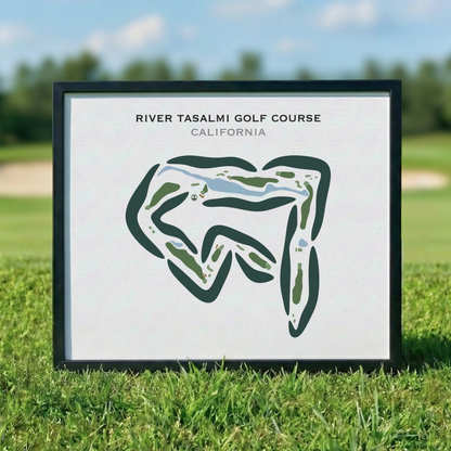 River Tasalmi Golf Course, California - Printed Golf Courses