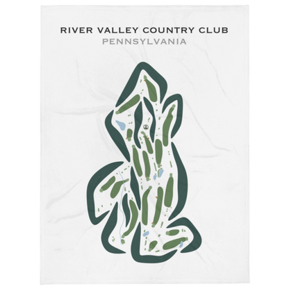 River Valley Country Club, Pennsylvania - Printed Golf Courses