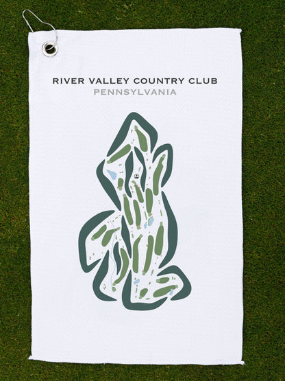 River Valley Country Club, Pennsylvania - Printed Golf Courses