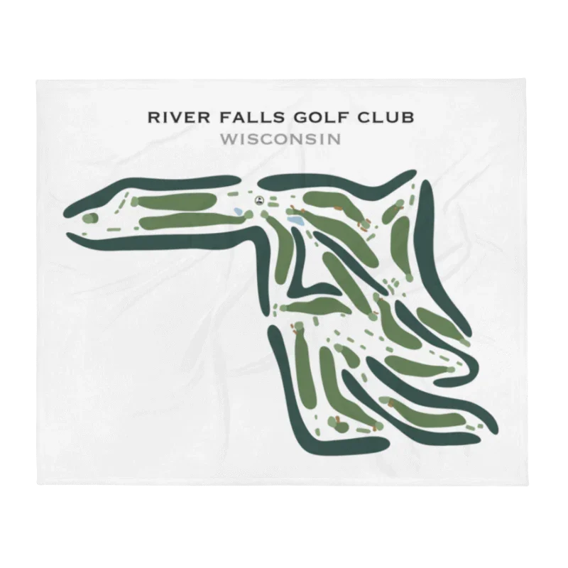 River Falls Golf Club, Wisconsin - Printed Golf Courses