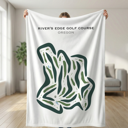 River's Edge Golf Course, Oregon - Printed Golf Courses