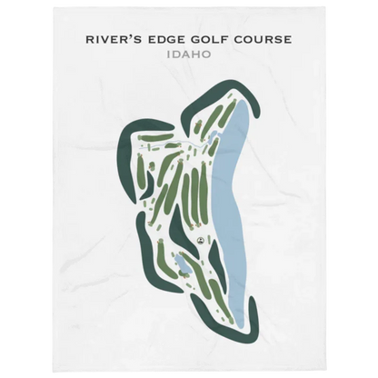River's Edge Golf Course, Burley, Idaho - Printed Golf Courses