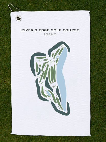 River's Edge Golf Course, Burley, Idaho - Printed Golf Courses