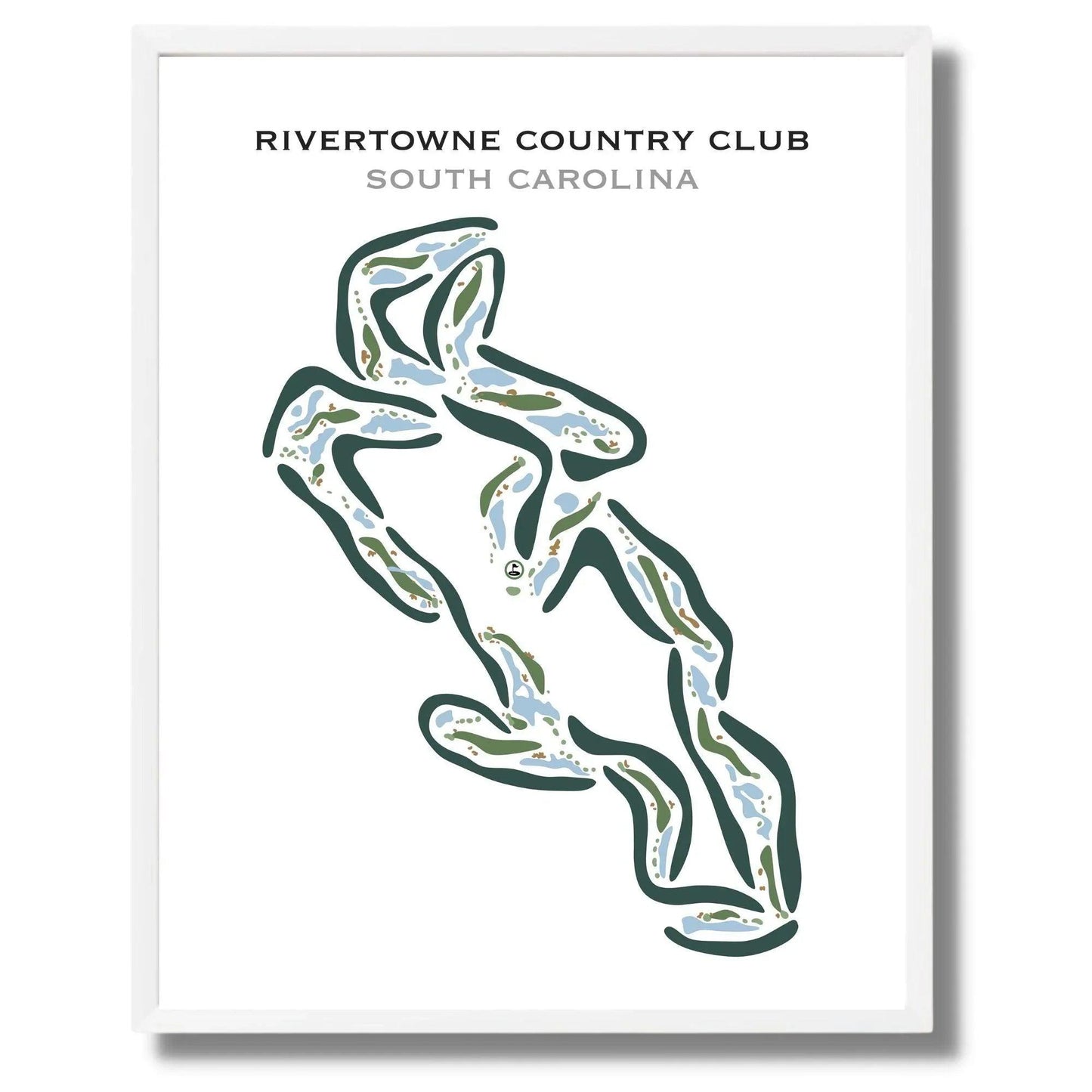 Rivertowne Country Club, South Carolina - Printed Golf Courses