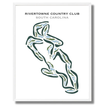 Rivertowne Country Club, South Carolina - Printed Golf Courses