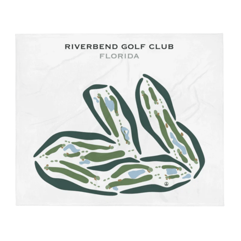 Riverbend Golf Club, Florida - Printed Golf Courses