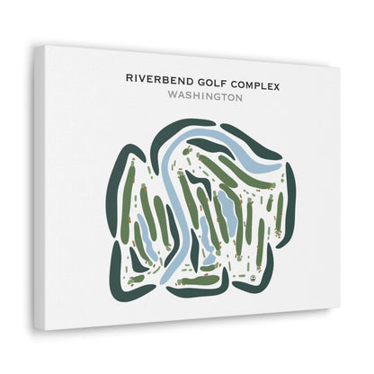 Riverbend Golf Complex, Washington - Printed Golf Courses