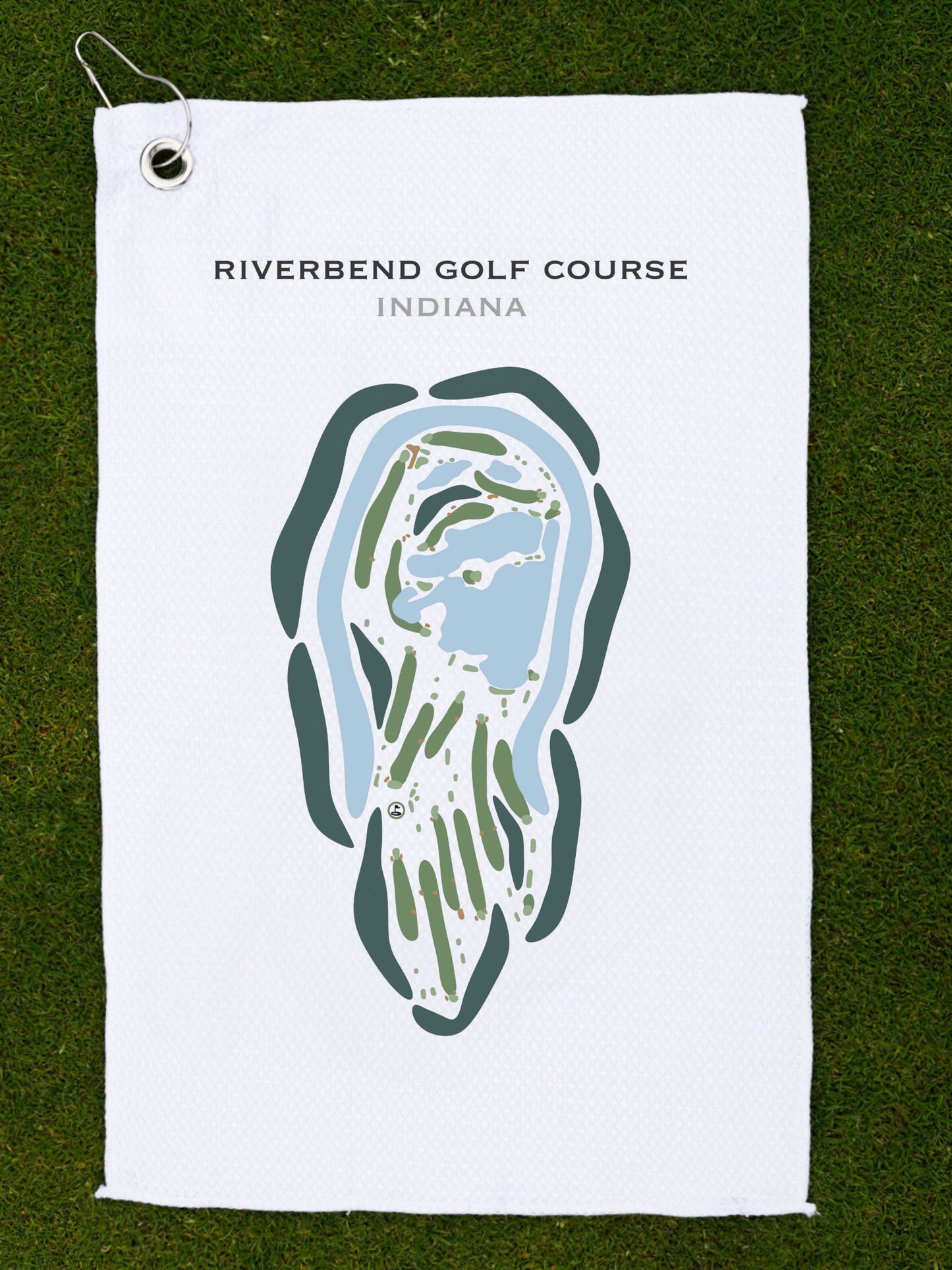 Riverbend Golf Course, Indiana - Printed Golf Courses