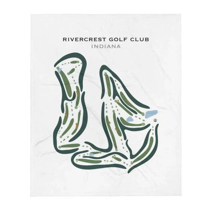Rivercrest Golf Club, Indiana - Printed Golf Courses