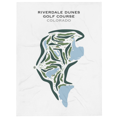 Riverdale Dunes Golf Course, Colorado - Printed Golf Courses
