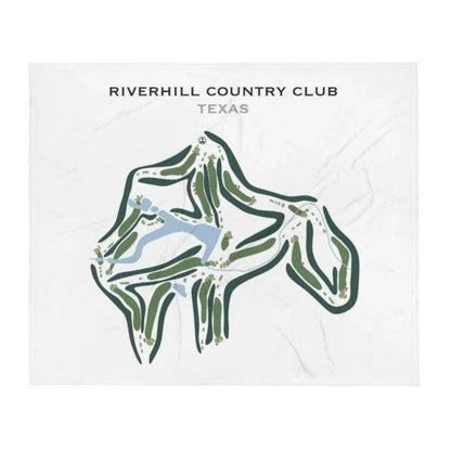 Riverhill Country Club, Texas - Printed Golf Courses
