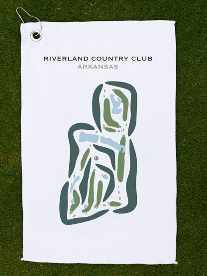 Riverland Country Club, Arkansas - Printed Golf Courses