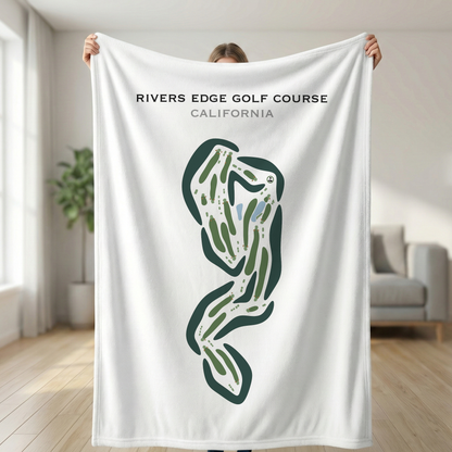 Rivers Edge Golf Course, California - Printed Golf Courses