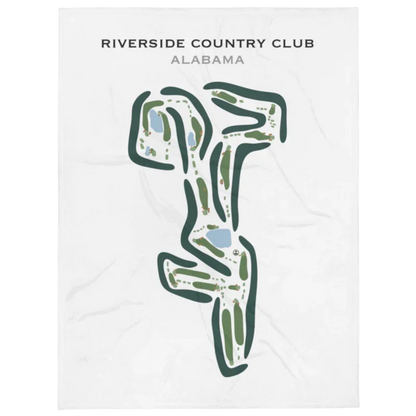 Riverside Country Club, Alabama - Printed Golf Courses