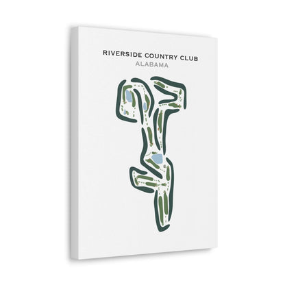 Riverside Country Club, Alabama - Printed Golf Courses