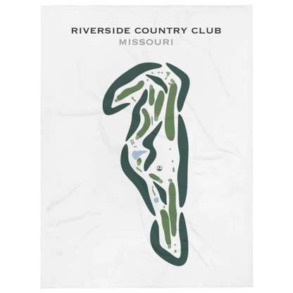 Riverside Country Club, Missouri - Printed Golf Courses
