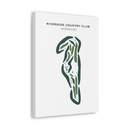 Riverside Country Club, Missouri - Printed Golf Courses