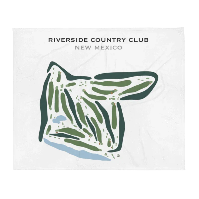 Riverside Country Club, New Mexico - Printed Golf Courses