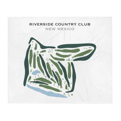 Riverside Country Club, New Mexico - Printed Golf Courses