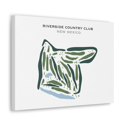 Riverside Country Club, New Mexico - Printed Golf Courses