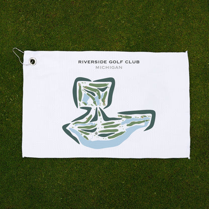 Riverside Golf Club, Michigan - Printed Golf Courses