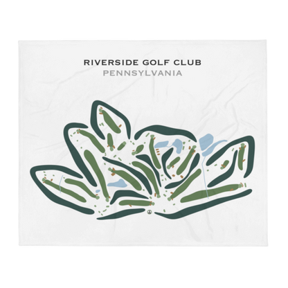 Riverside Golf, Pennsylvania - Printed Golf Courses