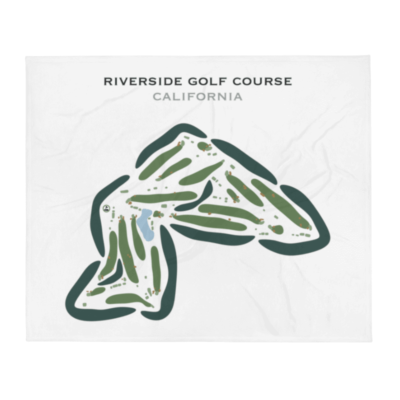 Riverside Golf Course, California - Printed Golf Courses