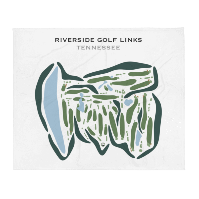 Riverside Golf Links, Tennessee - Printed Golf Courses
