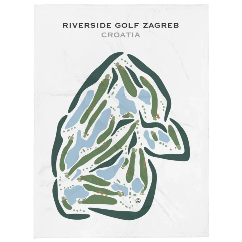 Riverside Golf Zagreb, Croatia - Printed Golf Courses