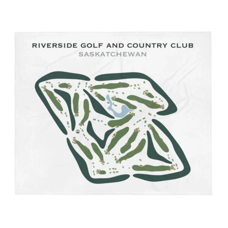 Riverside Golf & Country Club, Saskatchewan - Printed Golf Courses