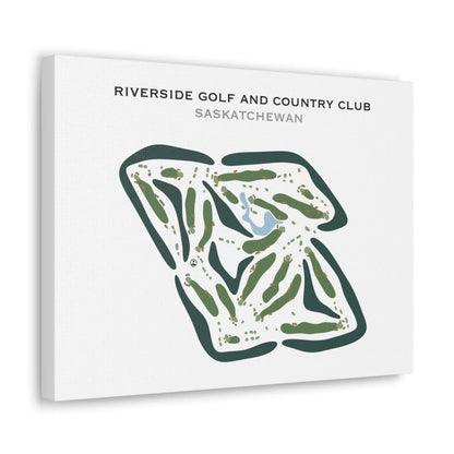 Riverside Golf & Country Club, Saskatchewan - Printed Golf Courses