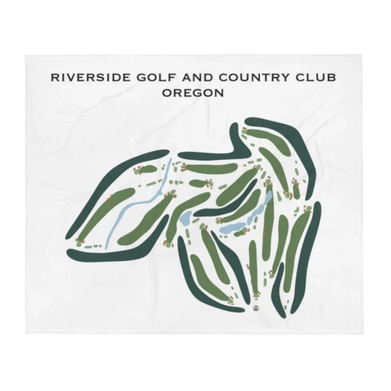 Riverside Golf & Country Club, Oregon - Printed Golf Courses
