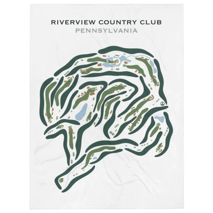 Riverview Country Club, Pennsylvania - Printed Golf Courses