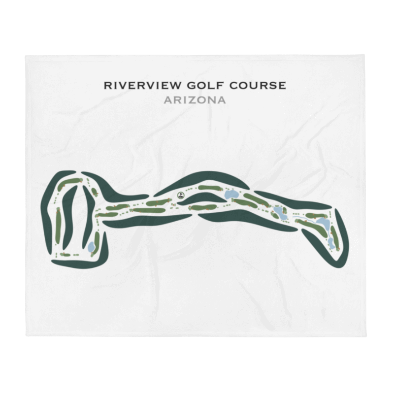 Riverview Golf Course, Arizona - Printed Golf Courses