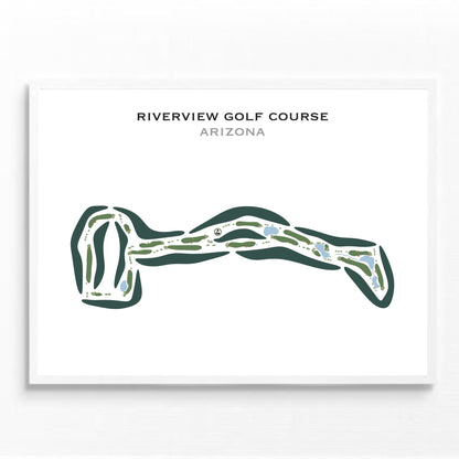 Riverview Golf Course, Arizona - Printed Golf Courses